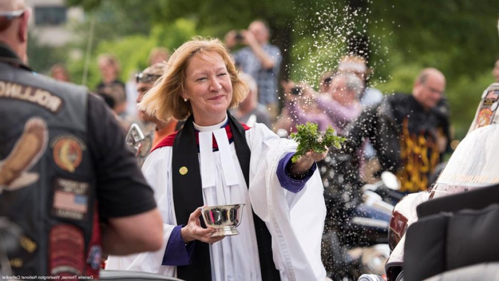 jan naylor cope flinging holy water