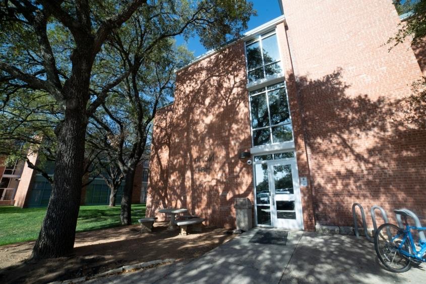 exterior view of the North Hall main entrance