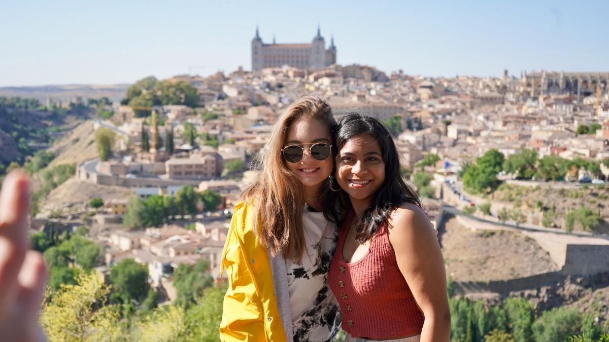 MAS Students In Spanish Countryside