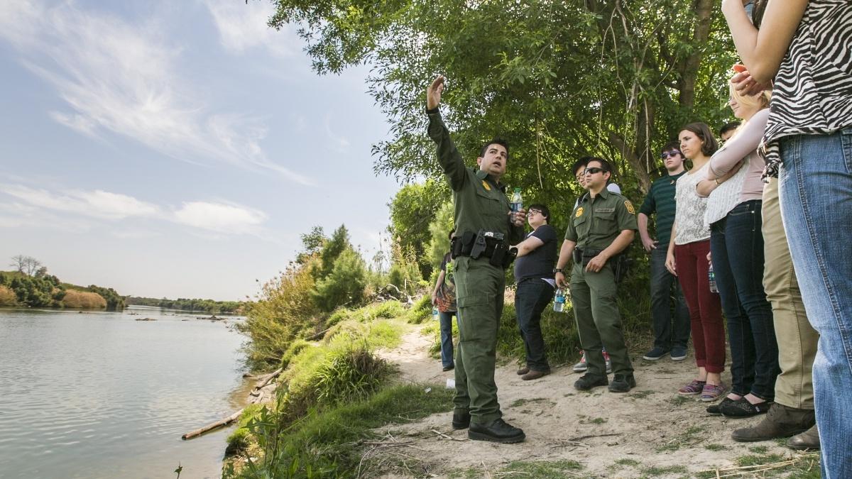 MAS Students at the US-Mexican Border